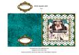 Wedding Car Anglaise 5inch Cut and Fold Card