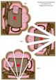 Pink Love Chocolate 60 Today Cup Scallop Deco Stacker