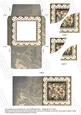 Grey Lillies 3in Card Envelope Duo Stacker Aio