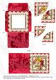 Crazee Daisies Pink 3in Card Envelope Duo Stacker Aio
