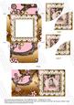 Oriental Blossom Girl 3in Card Envelope Duo Stacker Aio