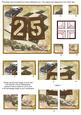 Vintage Racing Car 25th Birthday 5in Corner Stacker