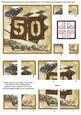 Vintage Racing Car 50th Birthday 5in Corner Stacker