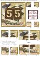 Vintage Racing Car 55th Birthday 5in Corner Stacker