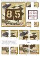 Vintage Racing Car 85th Birthday 5in Corner Stacker