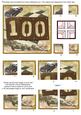 Vintage Racing Car 100th Birthday 5in Corner Stacker
