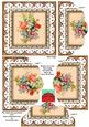 Mixed Bouquet Anglaise 5in Scallop Bottom Stacker