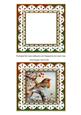 Robin 1 Anglaise 5in Card Base and Shaker Frame