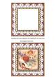 Shoe Fairy Lilac 1 Anglaise 5in Card Base and Shaker Frame