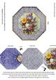 Summer Bouquet Octagon Locket Card Front