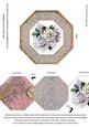 Pink Wedding Rose Octagon Locket Card Front