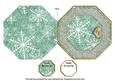 Snow Bells Octagon Lace Locket Fold Card