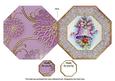 Lilac Bells Octagon Lace Picture Fold Card