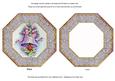 Lilac Bells Octagon Lace Card Base Shaker Frame