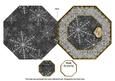 Snow Ride Octagon Lace Locket Fold Card