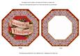 Seasons Greetings Octagon Lace Card Base Shaker Frame
