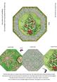 Christmas Tree Octagon Locket Card Front