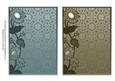 Ink and Brown Lace Daisy 7x5in Card Base Edger