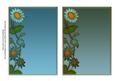 Blues Plain Daisy 7x5in Card Base Edger