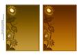 Warm Gold Plain Daisy 7x5in Card Base Edger