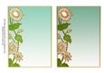 Pastel Green Plain Daisy 7x5in Card Base Edger