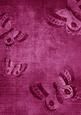 Vintage Tea Dark Pink Butterfly A4 Backing Paper
