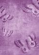 Vintage Tea Smokey Lilac Butterfly A4 Backing Paper