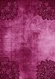 Ornate Floral Corner Cerise A4 Backing Paper