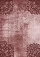 Ornate Floral Corner Smokey Pink A4 Backing Paper