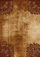 Ornate Floral Corner Vintage Tea A4 Backing Paper