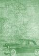 Car Map Roadtrip Mint A4 Backing Paper