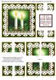Candle Duo Anglaise 5in Quad Corner Stacker