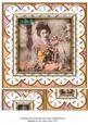 Oriental Blossom Girl Anglaise 8in Picture Topper Sheet