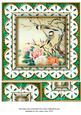 Oriental Birds 1 Anglaise 8in Picture Topper Sheet