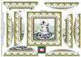Mint Wedding Cake Anglaise 5in Rounded Spiral Stacker