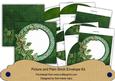 Holly Green 8in Square Envelope Kit