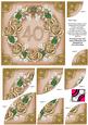 Coffee Roses 40 Ring 6in Duo Corner Stacker