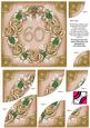 Coffee Roses 60 Ring 6in Duo Corner Stacker