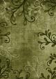 Swirl Edge Olive Vintage Tea A4 Backing Paper