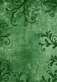 Swirl Edge Mid Green Vintage Tea A4 Backing Paper