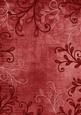 Swirl Edge Red Vintage Tea A4 Backing Paper