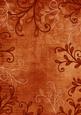 Swirl Edge Burnt Orange Vintage Tea A4 Backing Paper