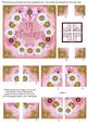 Pink Daisy Ring 14 Today 5in Quad Corner Stacker