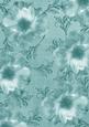 Blossom Swirls Smokey Teal A4 Backing Paper