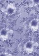 Blossom Swirls Blue A4 Backing Paper