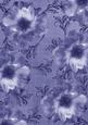 Blue Blossom Swirl A4 Backing Paper