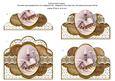 Church Lights on Plum Anglaise Scallop Bottom Stacker