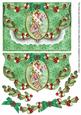 Christmas Stocking Fancy Flap Decoupage Step by Step Sheet