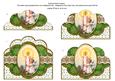 Candle Angel Green Anglaise Scallop Bottom Stacker