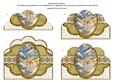 Lantern Children Gold Anglaise Scallop Bottom Stacker